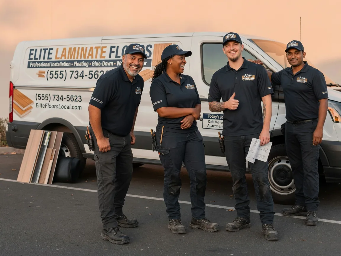 Laminate flooring installation company in Plymouth, IA